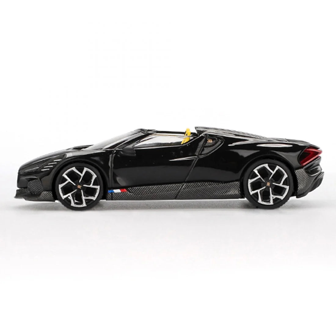 Mini GT 1/64 Bugatti W16 Mistral Negro