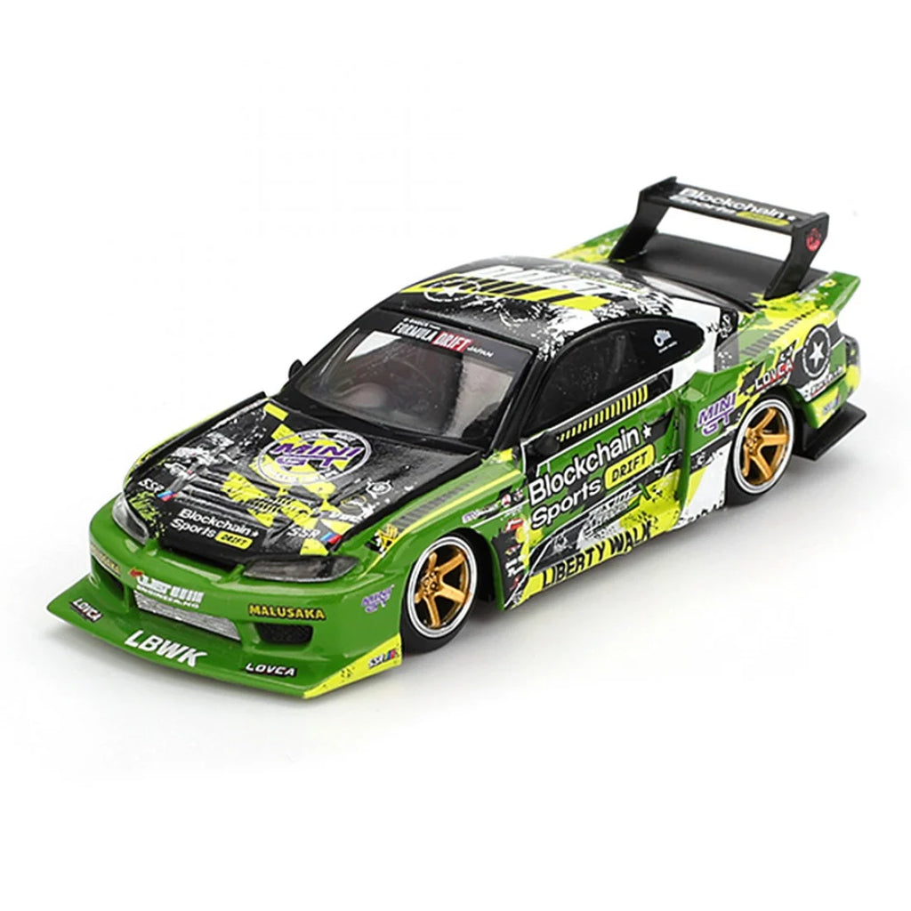 Mini GT 1/64 Nissan LB-Super Silhouette S15 SILVIA #555 V2 2024 Formula Drift Japan