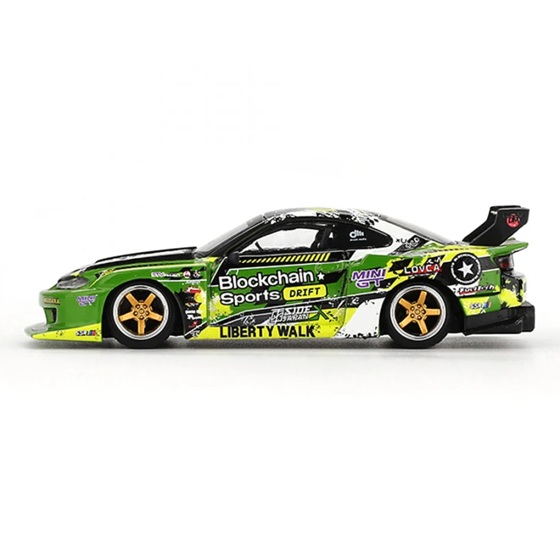 Mini GT 1/64 Nissan LB-Super Silhouette S15 SILVIA #555 V2 2024 Formula Drift Japan