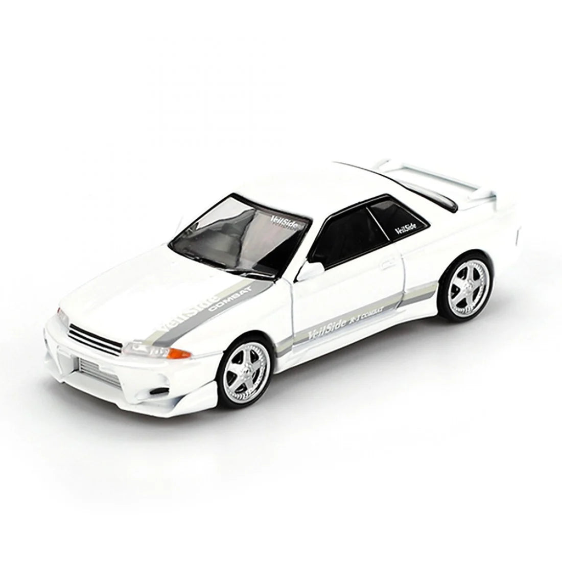 Mini GT 1/64 Nissan Skyline GT-R R32 VeilSide Combat CI Blanco