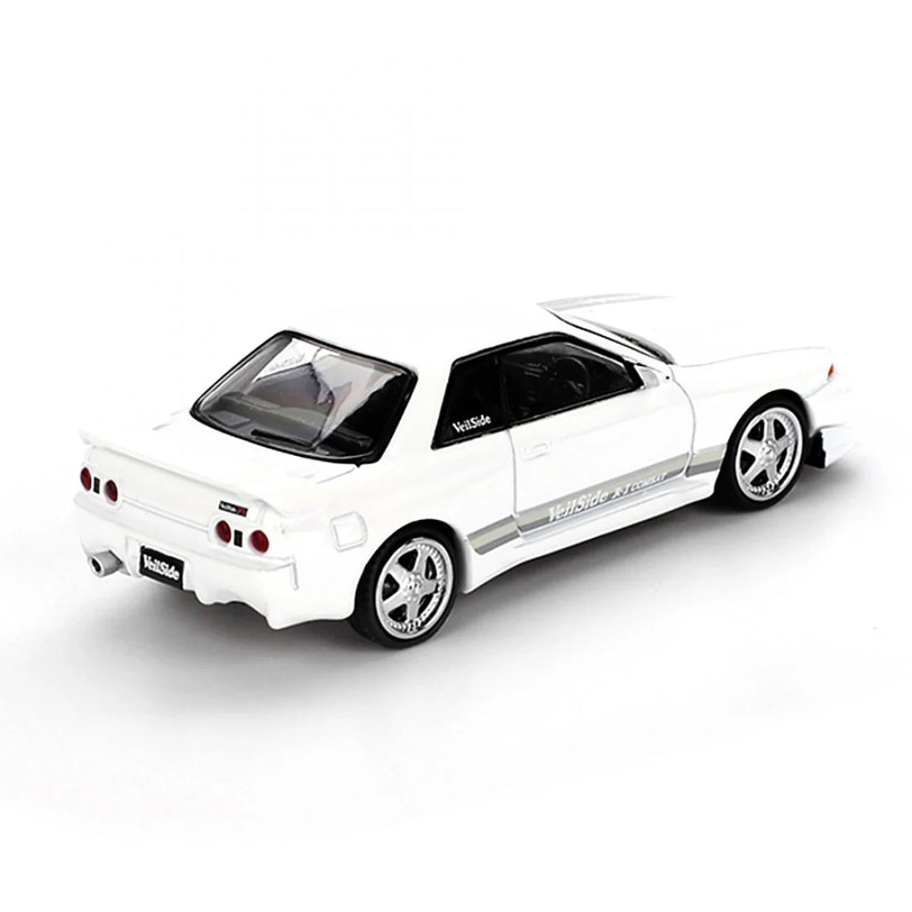 Mini GT 1/64 Nissan Skyline GT-R R32 VeilSide Combat CI Blanco