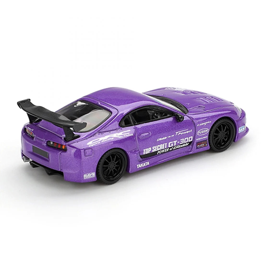 Mini GT 1/64 Toyota Supra A80 Top Secret GT-300 Top Secret Purple