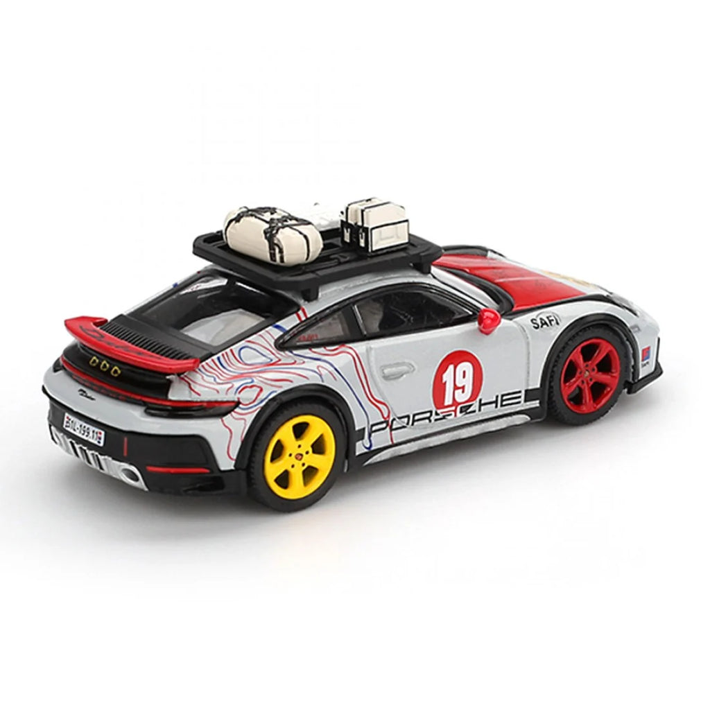 Mini GT 1/64 Porsche 911 Dakar Uncle Rally