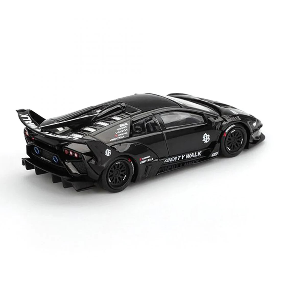 Mini GT 1/64 Lamborghini LB-Silhouette WORKS MURCIELAGO GT Evo Negro.