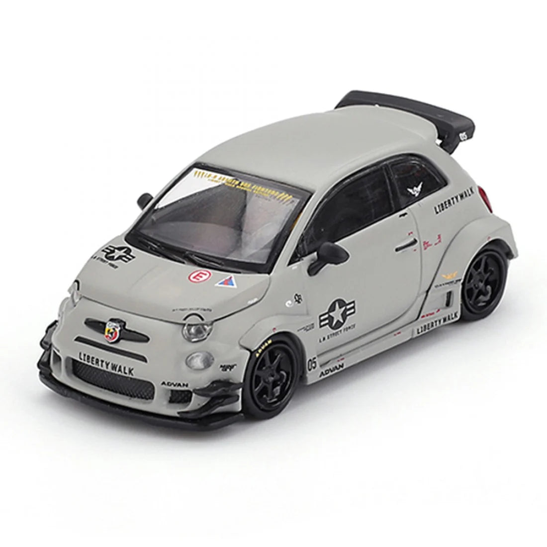 Mini GT 1/64 Abarth 595 LB-WORKS x Abas Works Fighters
