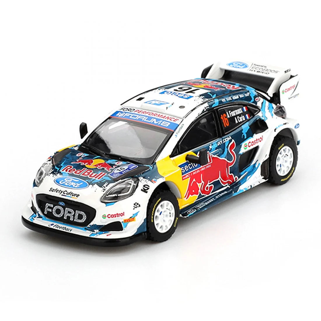 Mini GT 1/64 Ford Puma Rally1 #16 M-Sport Ford WRT 2024 Rally de Finlandia, 3er lugar