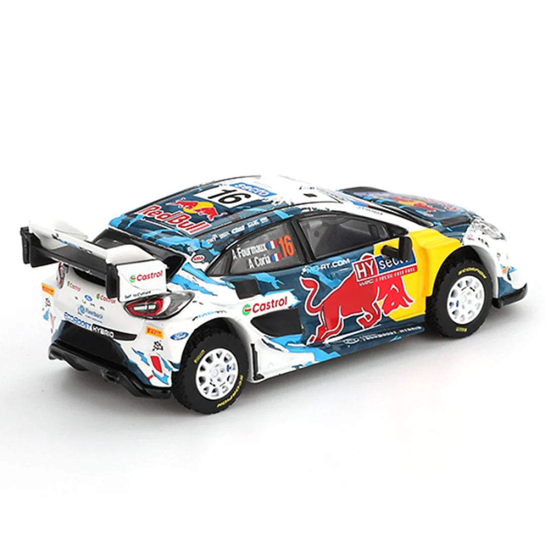 Mini GT 1/64 Ford Puma Rally1 #16 M-Sport Ford WRT 2024 Rally de Finlandia, 3er lugar