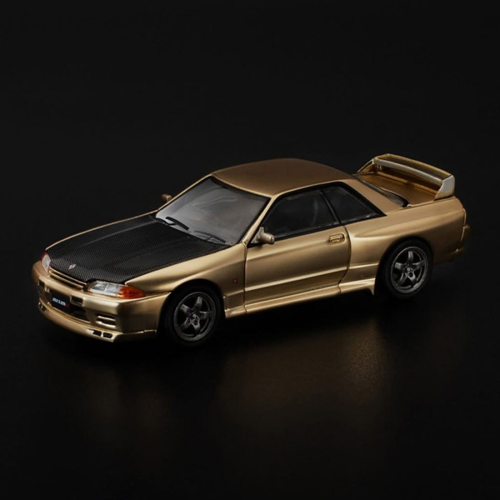 POP RACE 1/64 GT-R R32 Cromado Tokyo Auto Salon Kuala Lumpur 2025 TAS KL Edición Limitada Modelo a Escala de Coche