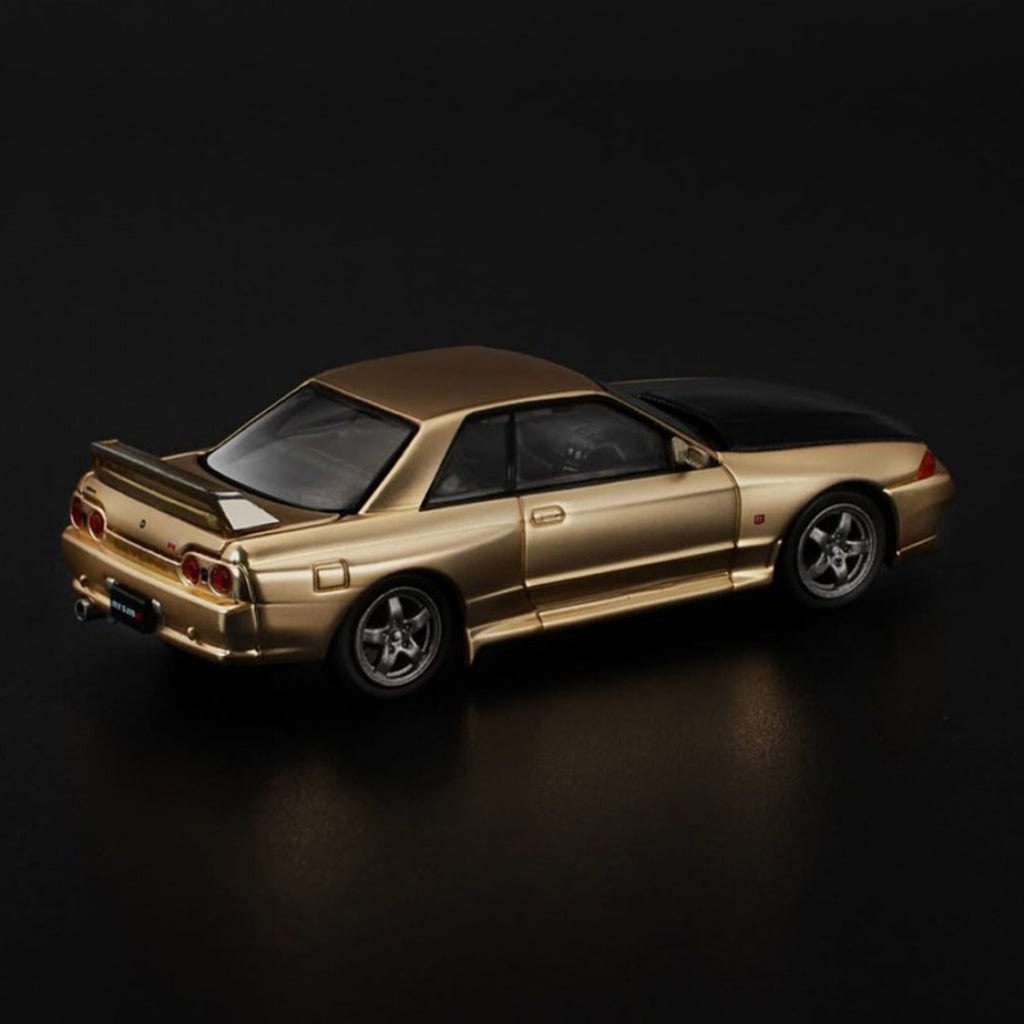 POP RACE 1/64 GT-R R32 Cromado Tokyo Auto Salon Kuala Lumpur 2025 TAS KL Edición Limitada Modelo a Escala de Coche