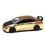MOTORHELIX 1/64 HONDA CIVIC TYPER FD2 DORADO