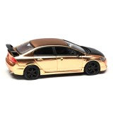 MOTORHELIX 1/64 HONDA CIVIC TYPER FD2 DORADO