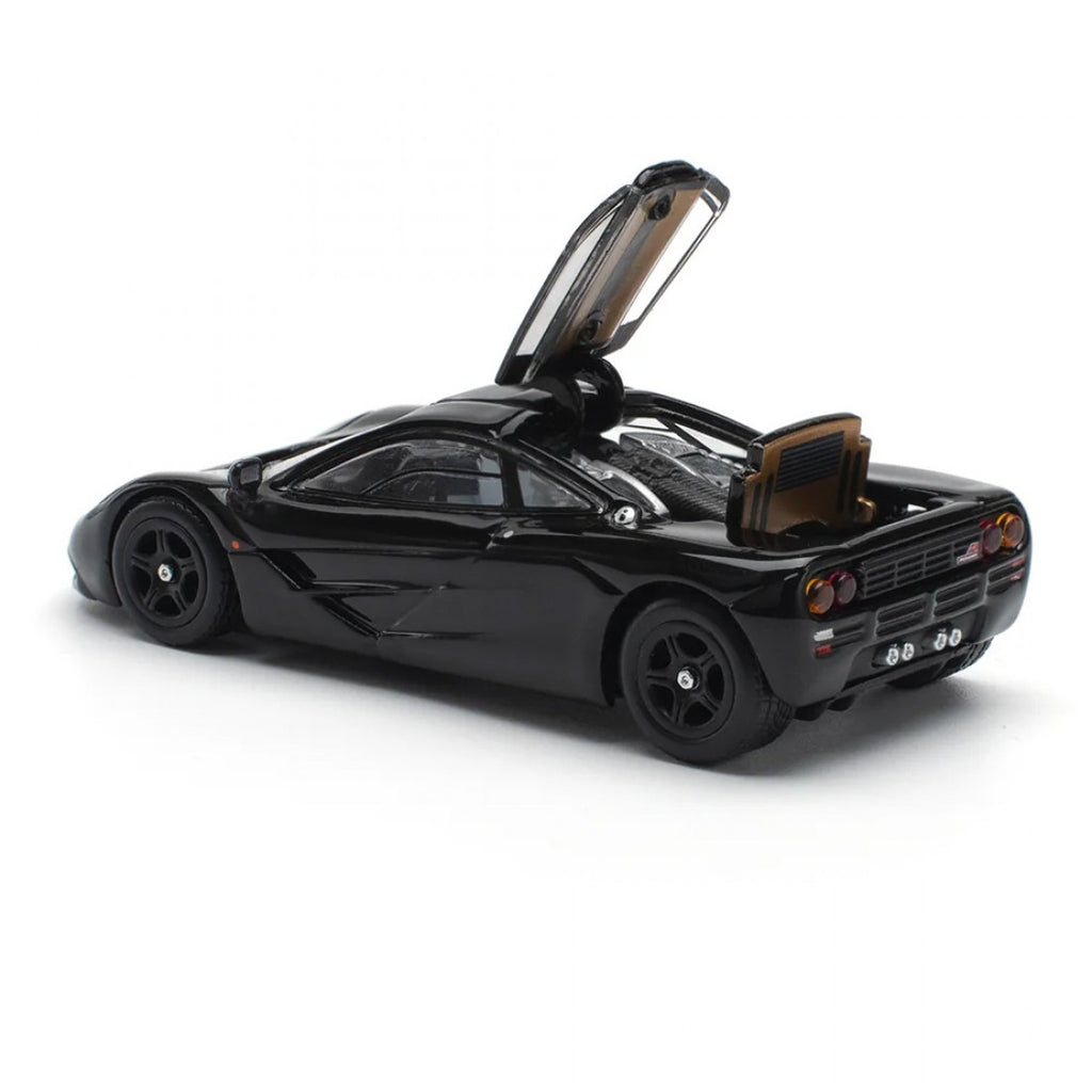POP RACE 1/64 McLAREN F1 JET BLACK