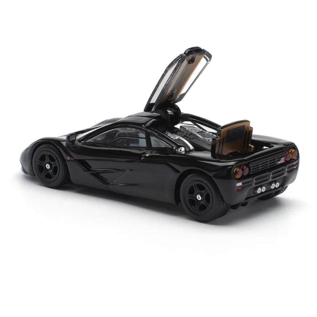 POP RACE 1/64 McLAREN F1 JET BLACK