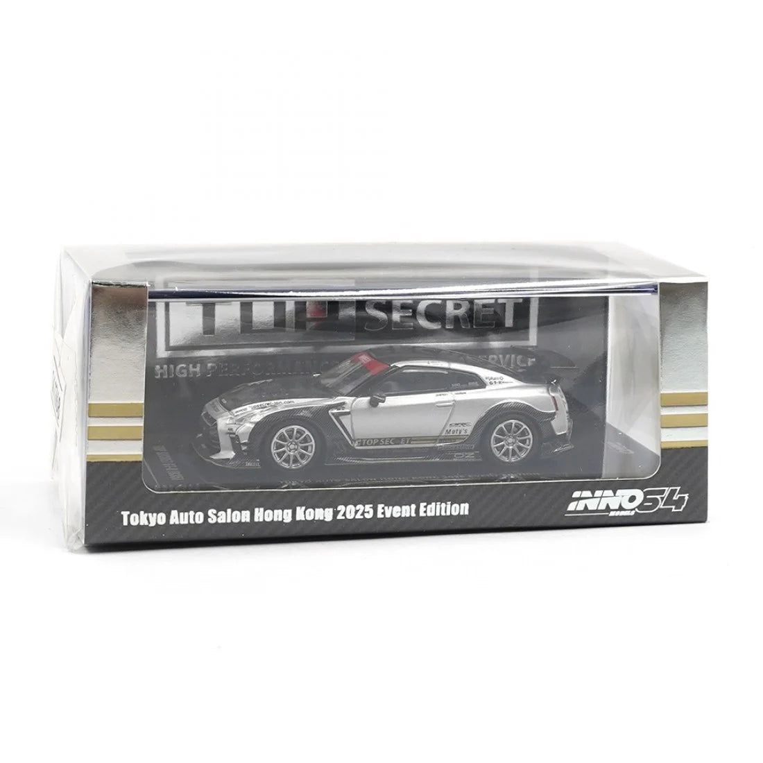 INNO64 1/64 TOP SECRET GT-R R35 TOKYO AUTO SALON HONG KONG 2025