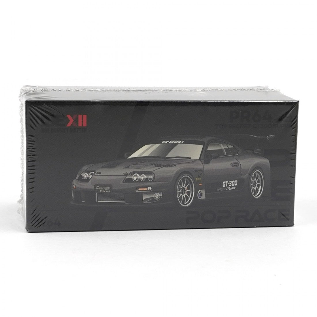 Poprace 1/64 Top Secret GT300 SUPRA GREY Indonesia Diecast Expo IDE XII Event