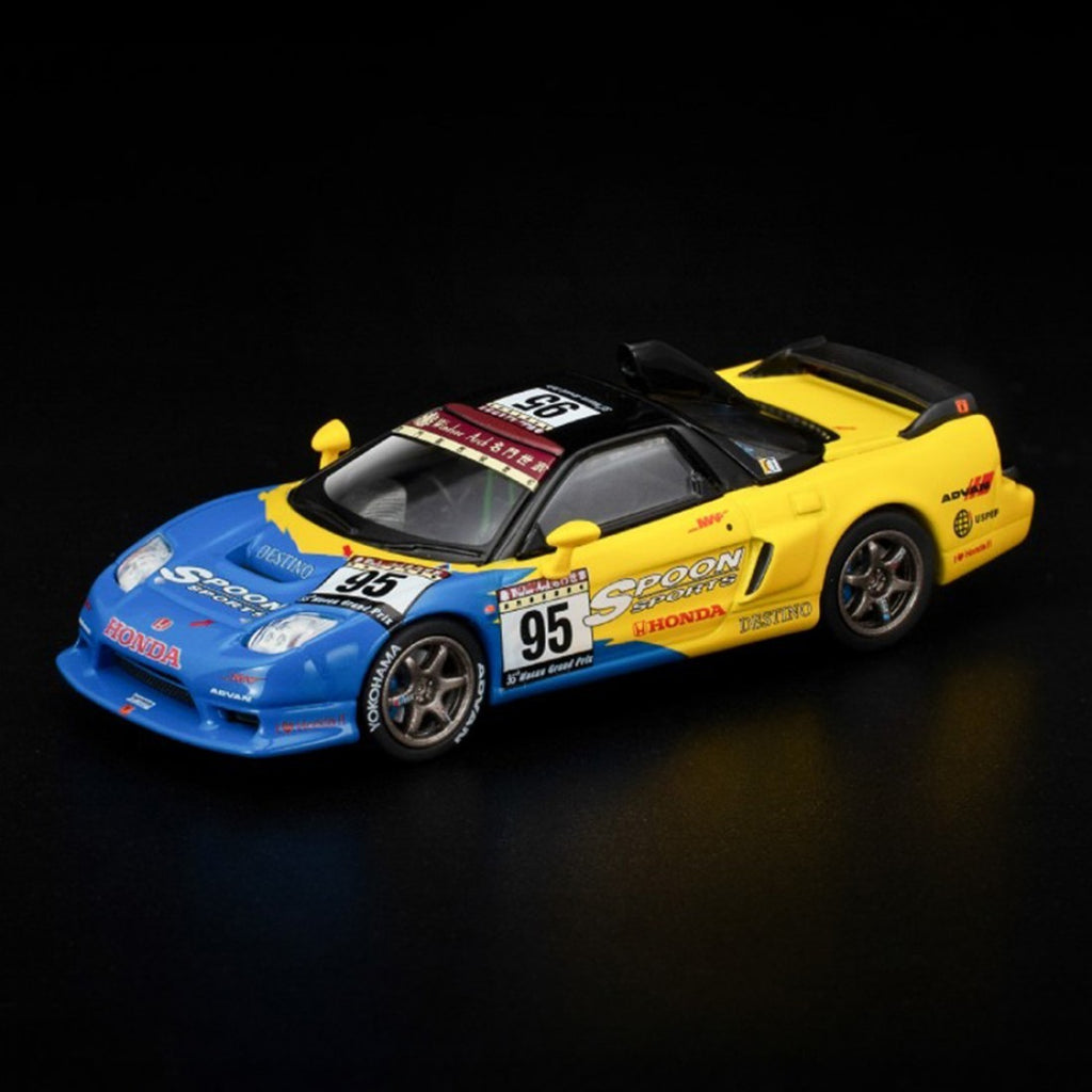 POP RACE 1/64 HONDA SPOON NSX-R GT MACAU GP TOKYO AUTO SALON HONG KONG 2025