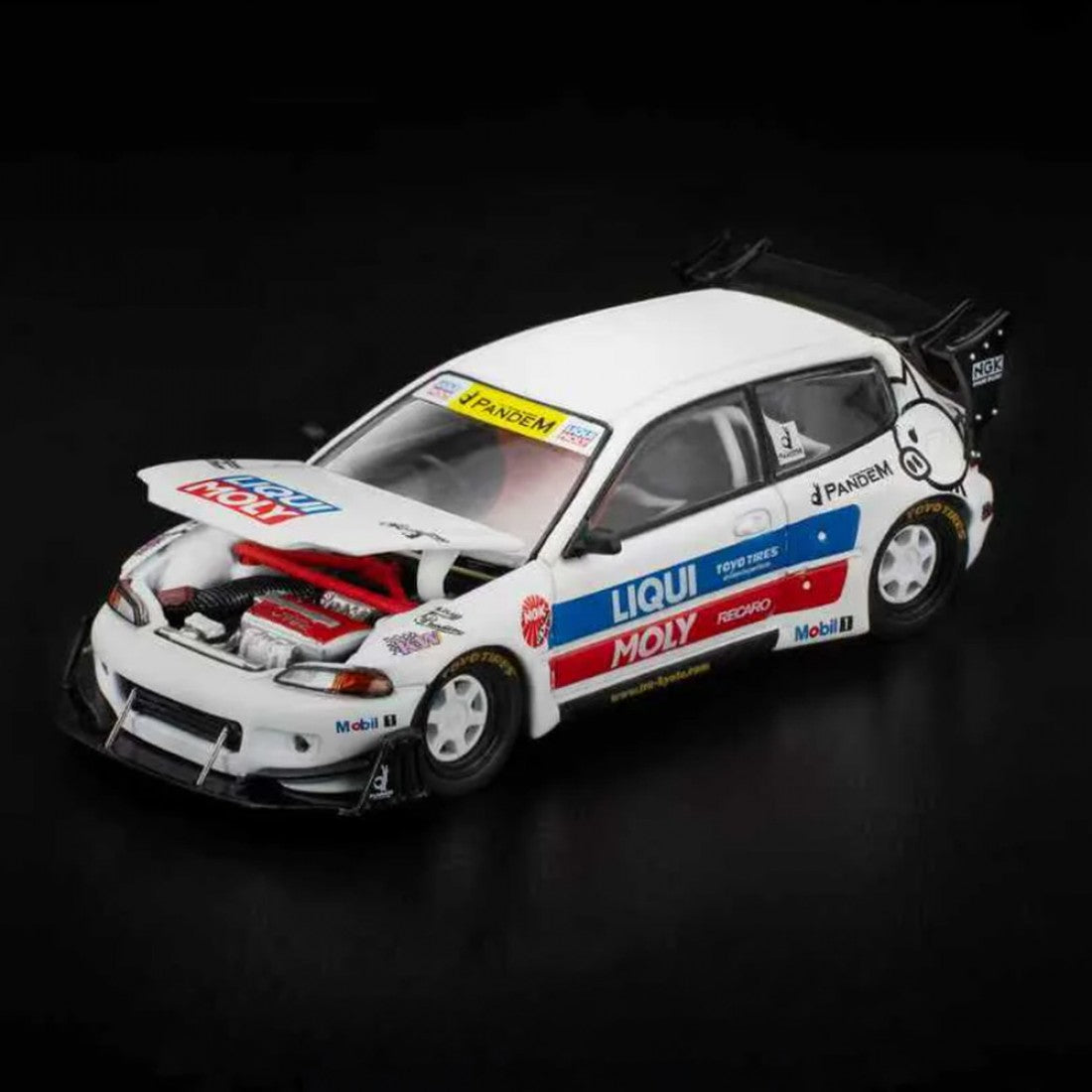 POP RACE 1/64 PANDEM EG6 LOS ANGELES EXCLUSIVO