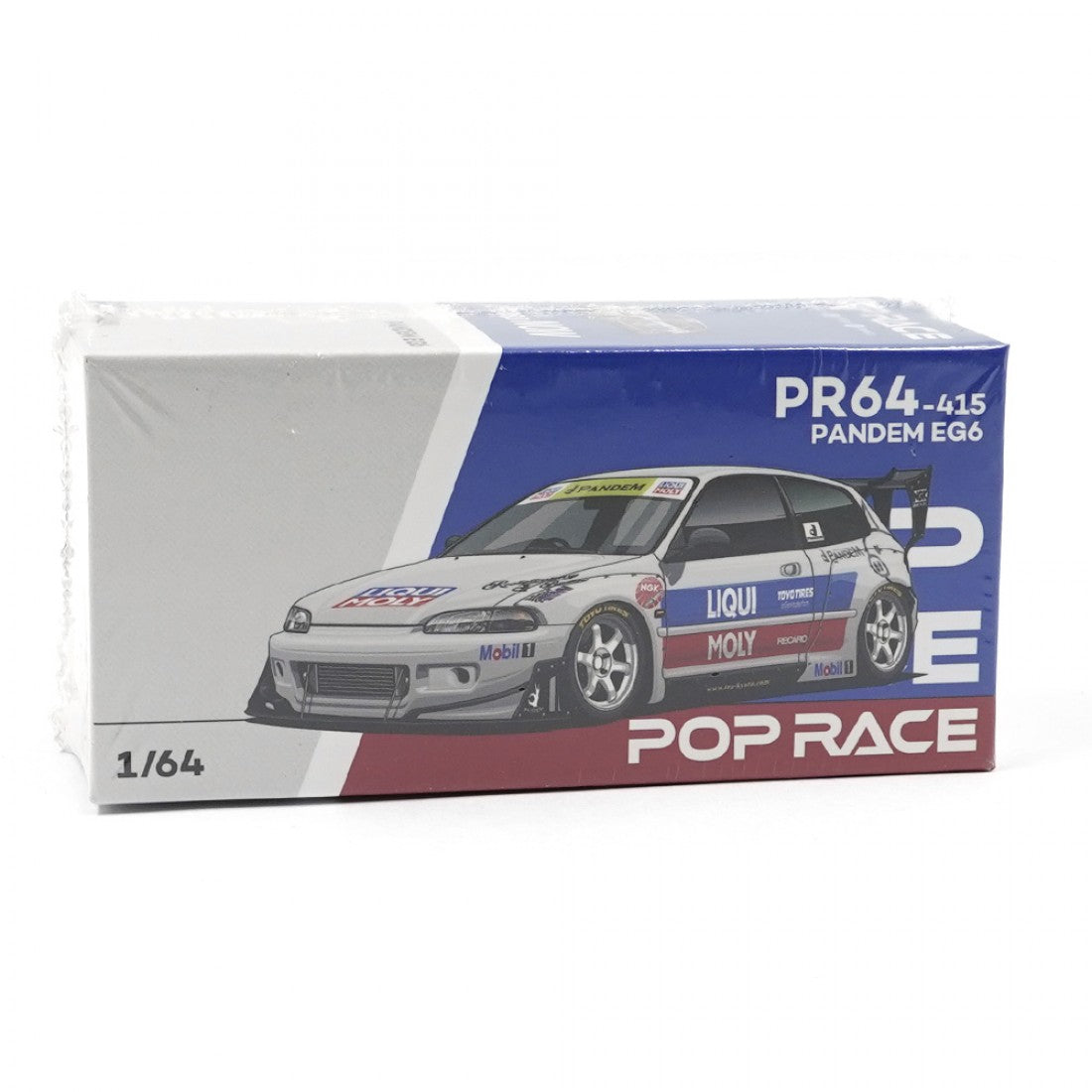POP RACE 1/64 PANDEM EG6 LOS ANGELES EXCLUSIVO
