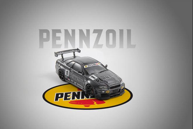 Fast Speed 1:64 Nissan Skyline GT-R R34 Nismo Z-Tune Pennzoil #1