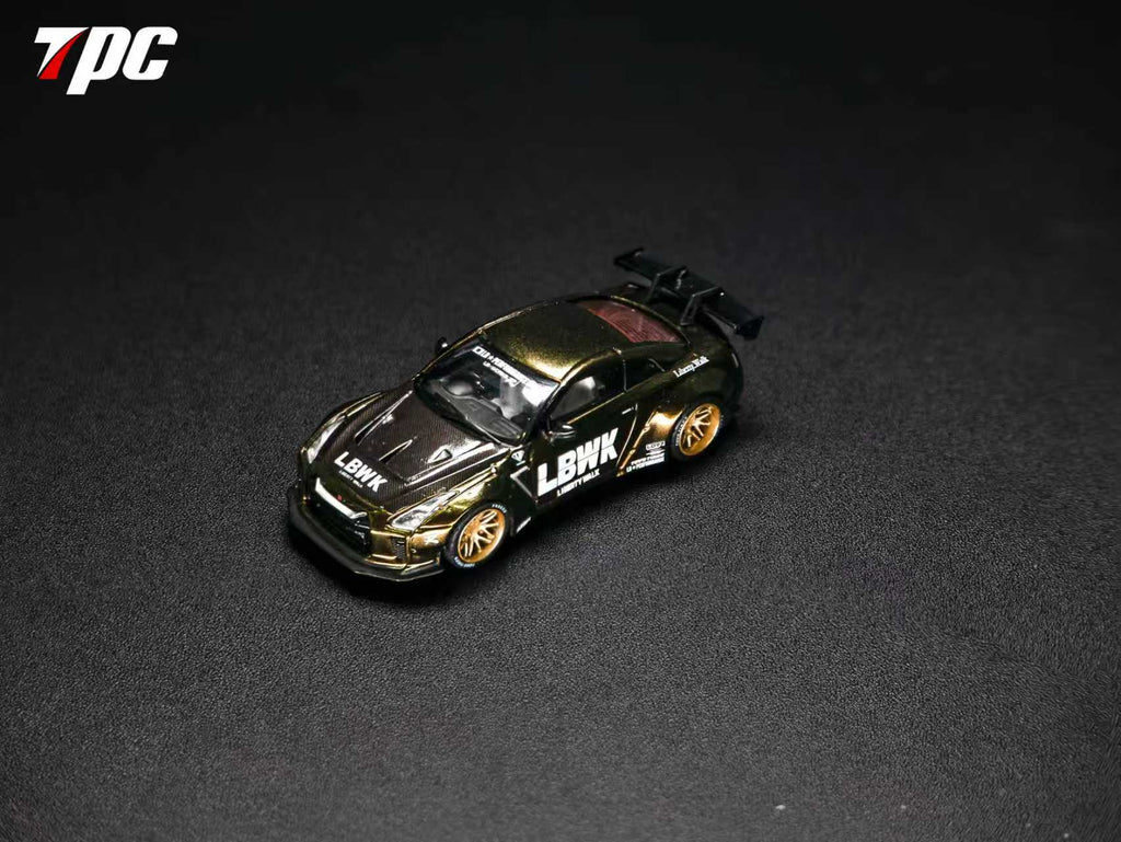 TPC 1:64 LBWK GTR35 Edición Personalizada Camaleón de Titanio