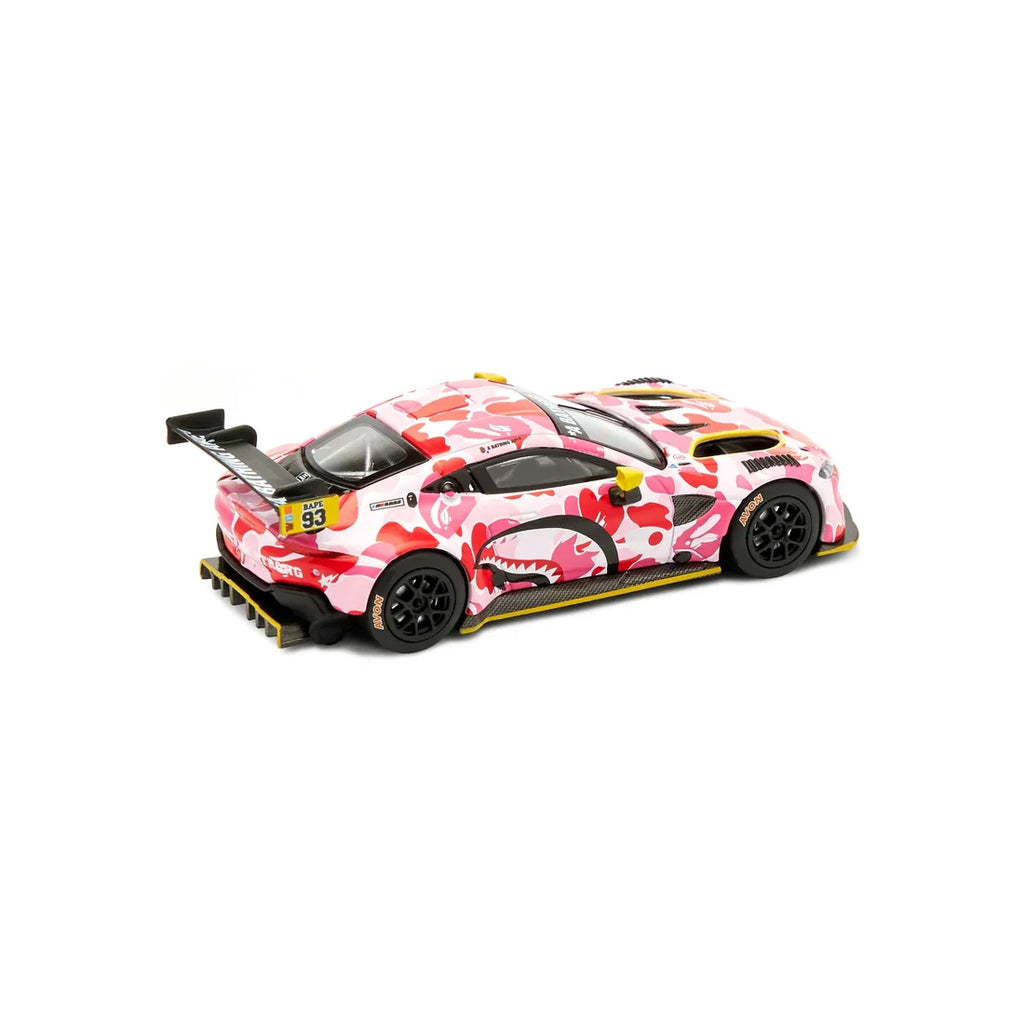 POP RACE X BAPE 1/64 - Aston Martin GT3 Pink