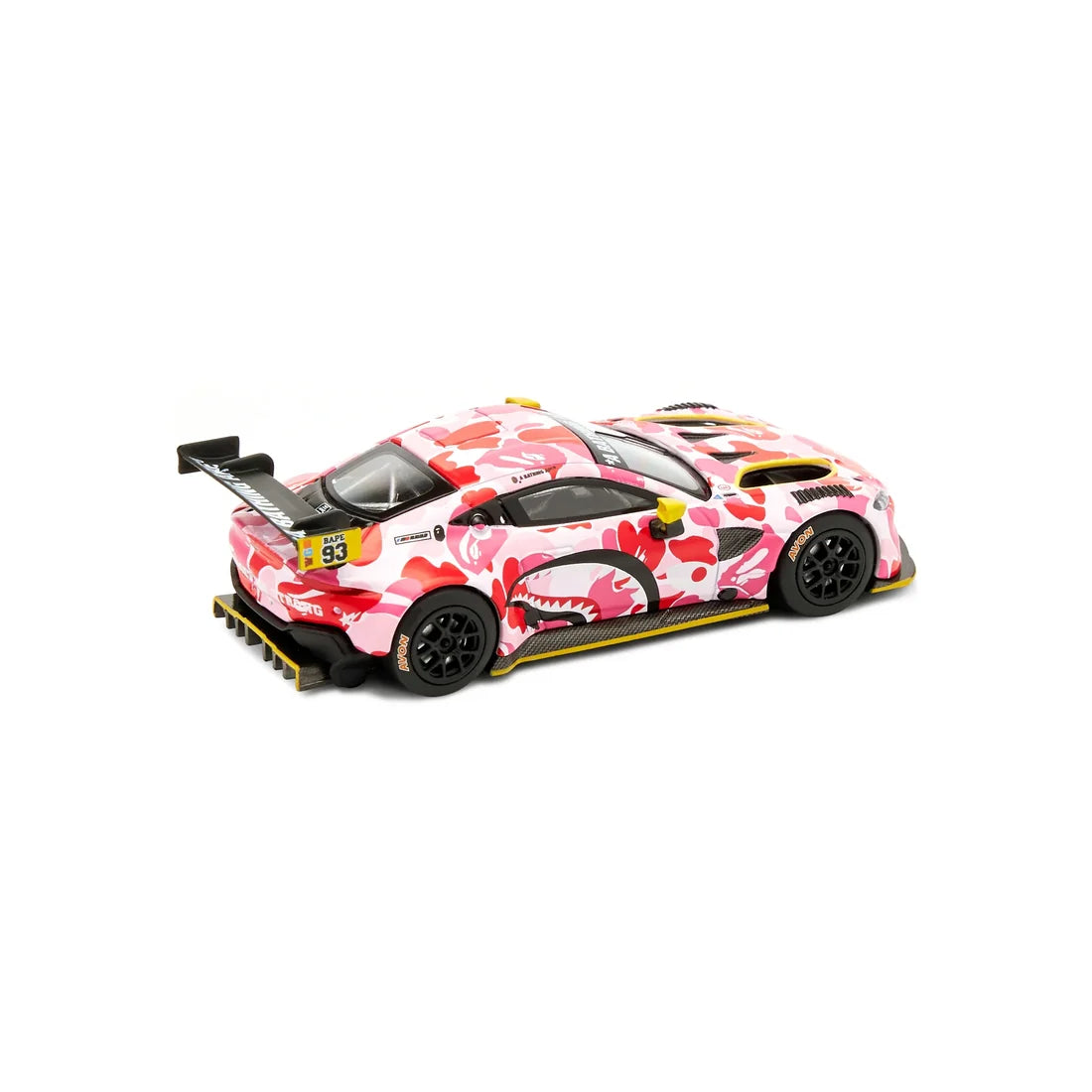POP RACE X BAPE 1/64 - Aston Martin GT3 Pink