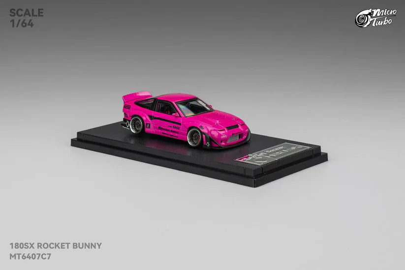 MICRO TURBO 1/64 NISSAN 180SX ROCKET BUNNY