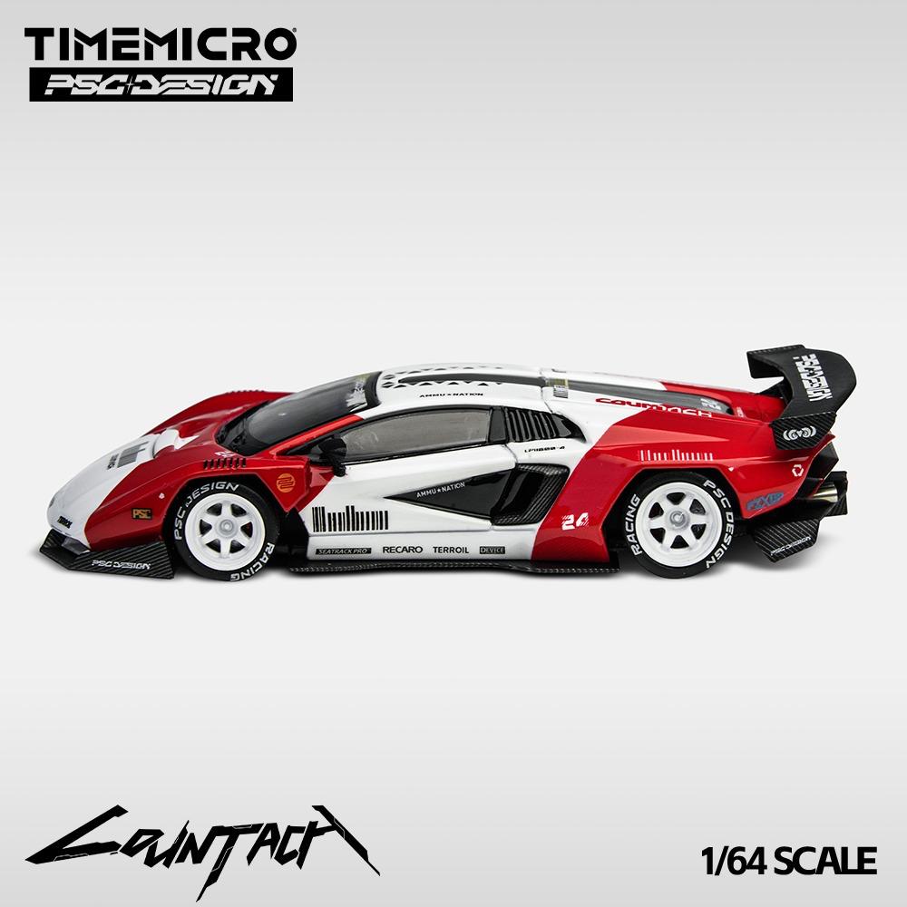 Time Micro x PSC DESIGN 1:64 Countach "V" Marlboro Livery