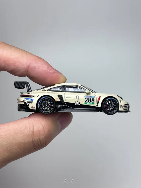 STAR RACE Porsche 911 (992) Gt3 R No. 288 Racing  Milk White