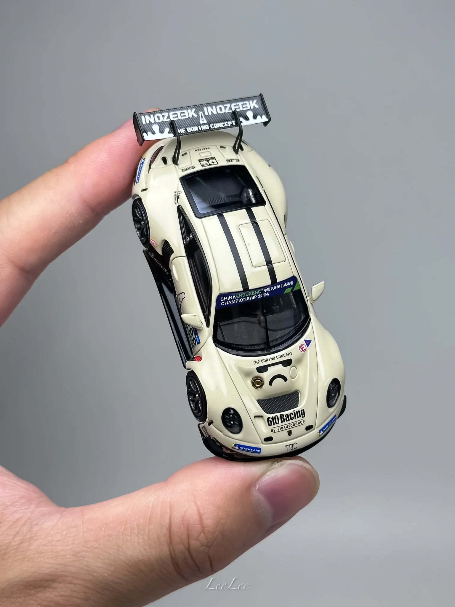 STAR RACE Porsche 911 (992) Gt3 R No. 288 Racing  Milk White