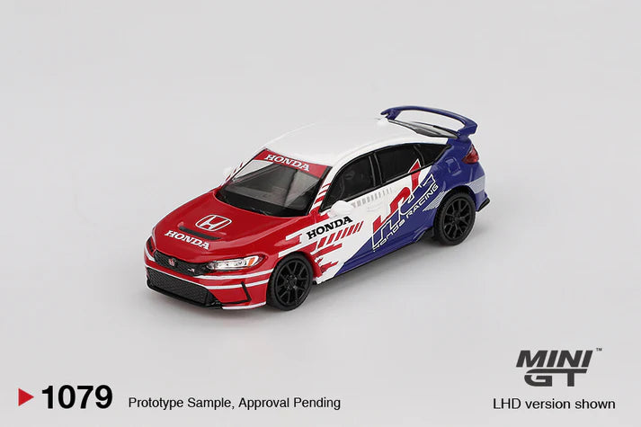 MINI GT 1/64 1079 HONDA CIVIC TYPE R 2024 COCHE DE SEGURIDAD HRC