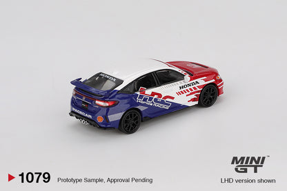 MINI GT 1/64 1079 HONDA CIVIC TYPE R 2024 COCHE DE SEGURIDAD HRC