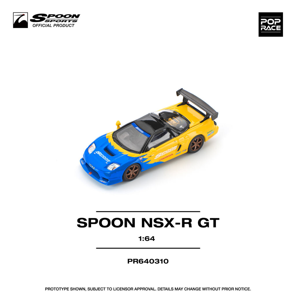 POP RACE 1/64 SPOON SPORTS NSX-R GT NA2