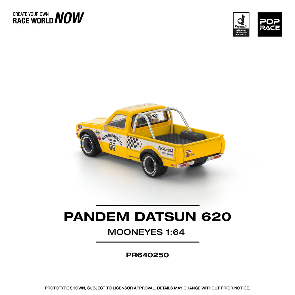 POP RACE 1/64 PANDEM DATSUN 620 MOONEYES