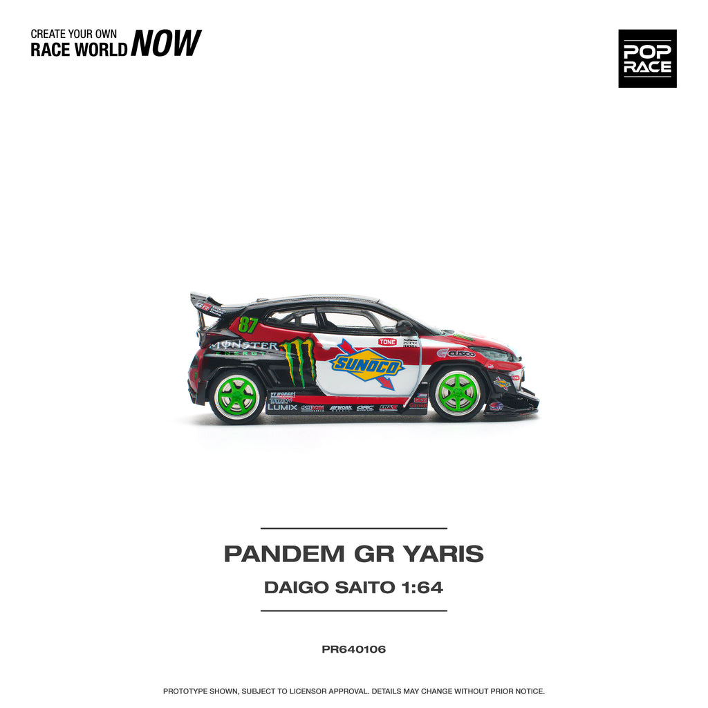 PANDEM GR YARIS DAIGO SAITO 1/64