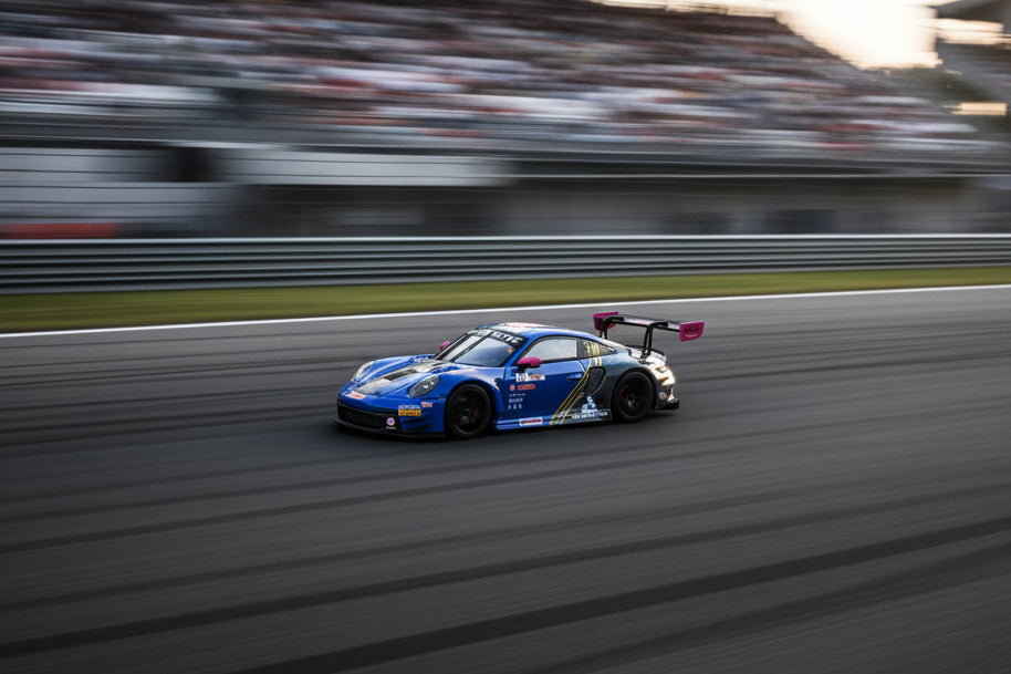 STAR RACE PORSCHE 911 GT3 R DARK BLUE RACING CAR #14