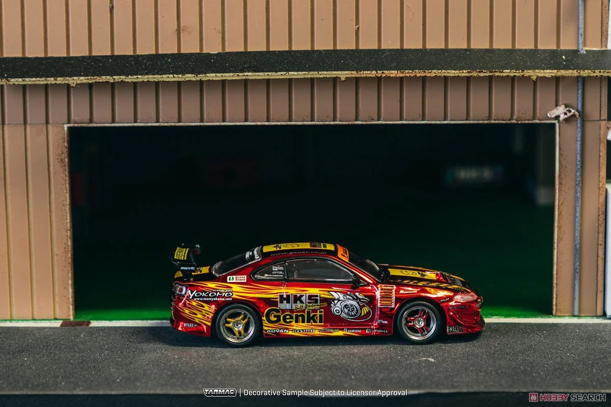 Tarmac Works HKS Hiper Silvia RS-2 Red Chrome Special Edition