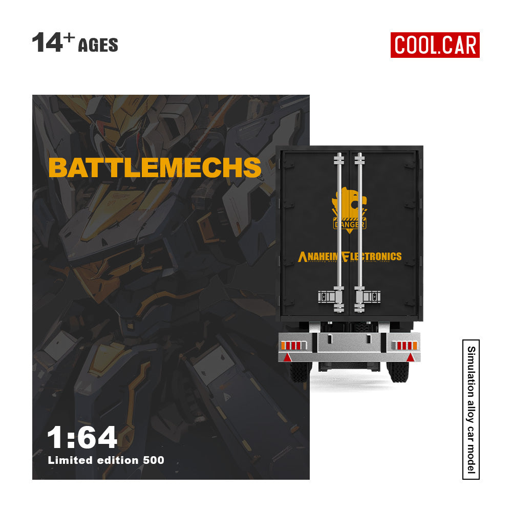 CoolCar 1/64 - Scania Container Truck RX-78 Mecha