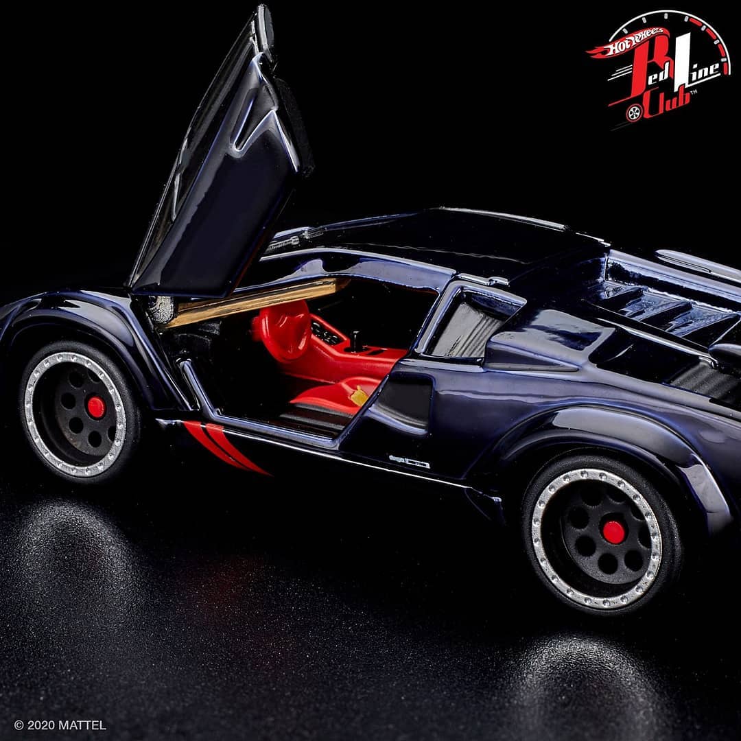 RLC sELECTIONs ’82 Lamborghini Countach LP 500 S NEGRO Collectible Diecast