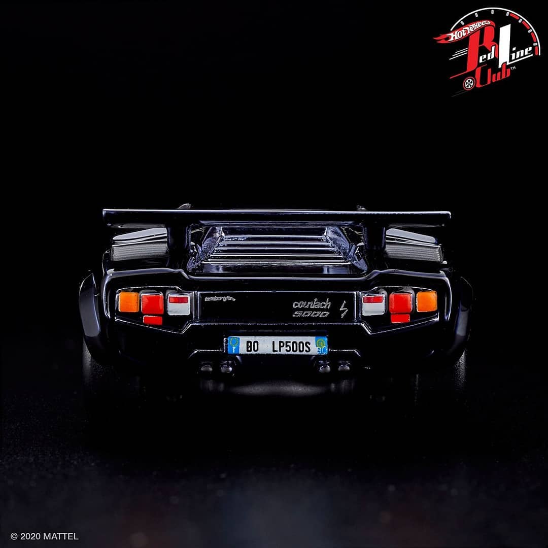 RLC sELECTIONs ’82 Lamborghini Countach LP 500 S NEGRO Collectible Diecast