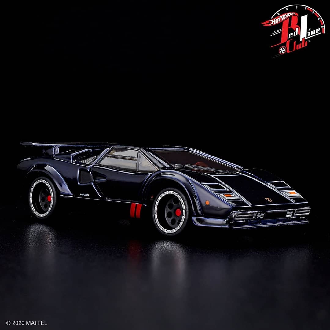 RLC sELECTIONs ’82 Lamborghini Countach LP 500 S NEGRO Collectible Diecast