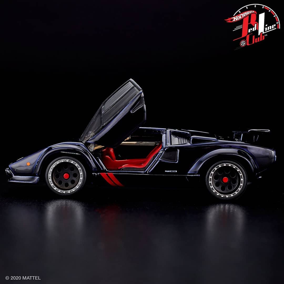RLC sELECTIONs ’82 Lamborghini Countach LP 500 S NEGRO Collectible Diecast