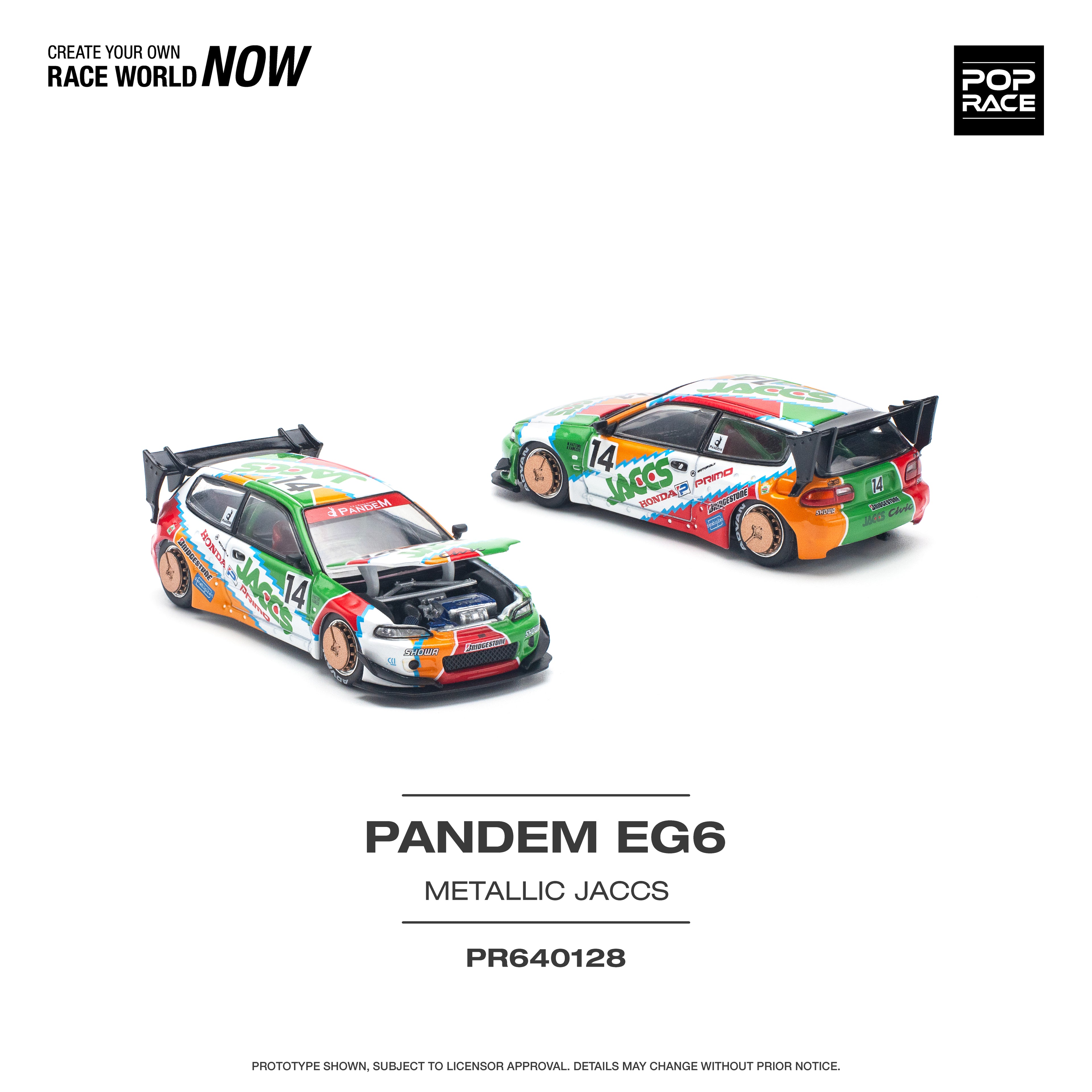 PANDEM EG6 METALLIC JACCS 1/64