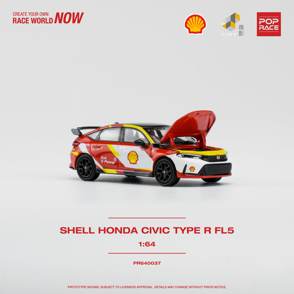 SHELL HONDA CIVIC TYPE R FL5 1/64