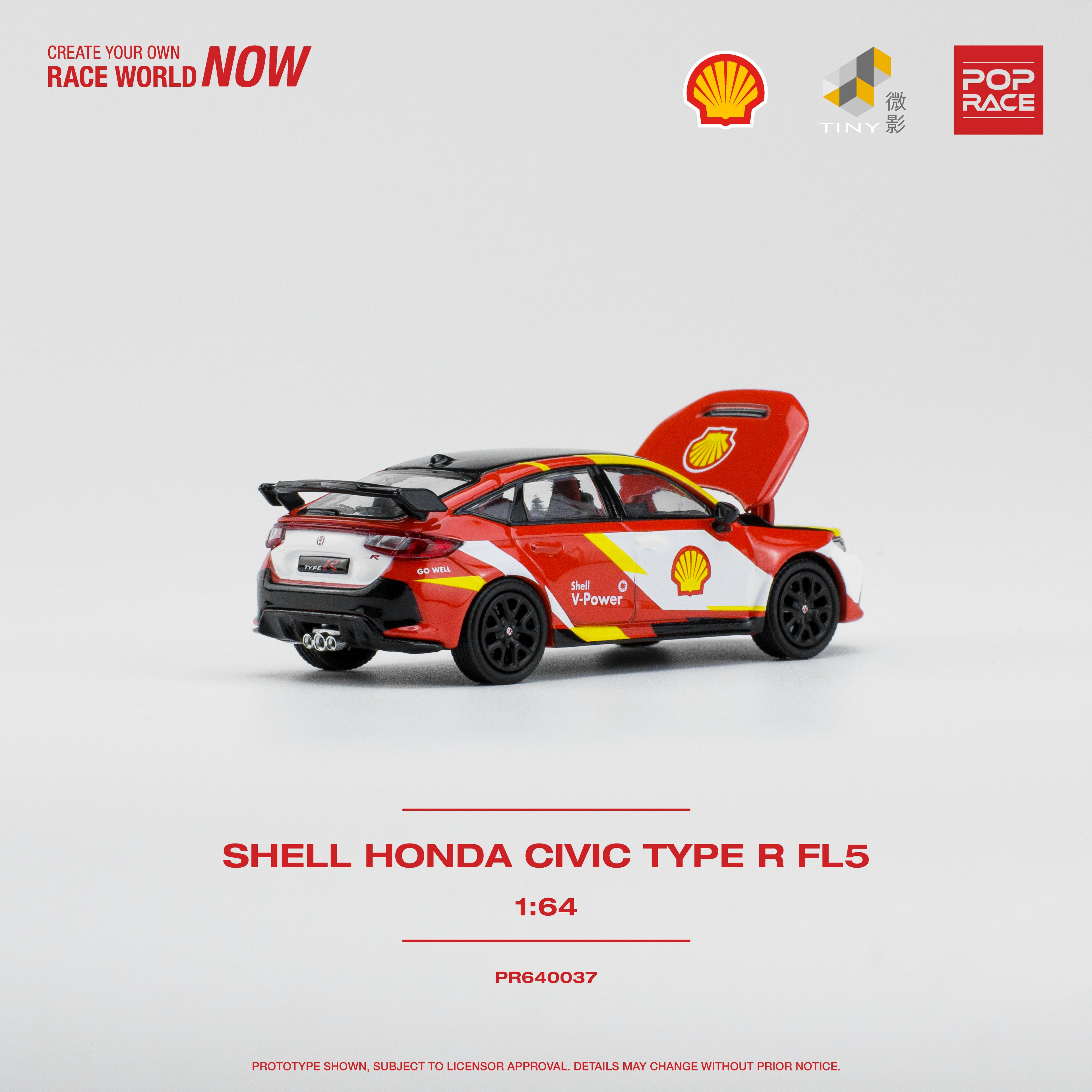 SHELL HONDA CIVIC TYPE R FL5 1/64