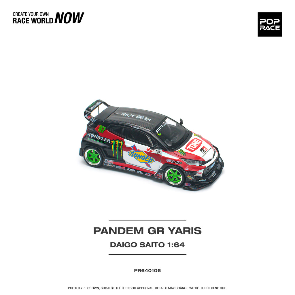 PANDEM GR YARIS DAIGO SAITO 1/64