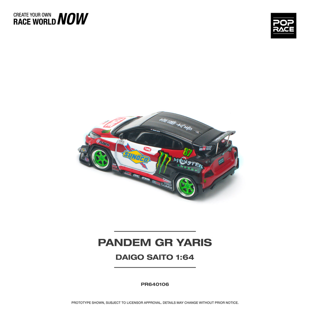 PANDEM GR YARIS DAIGO SAITO 1/64