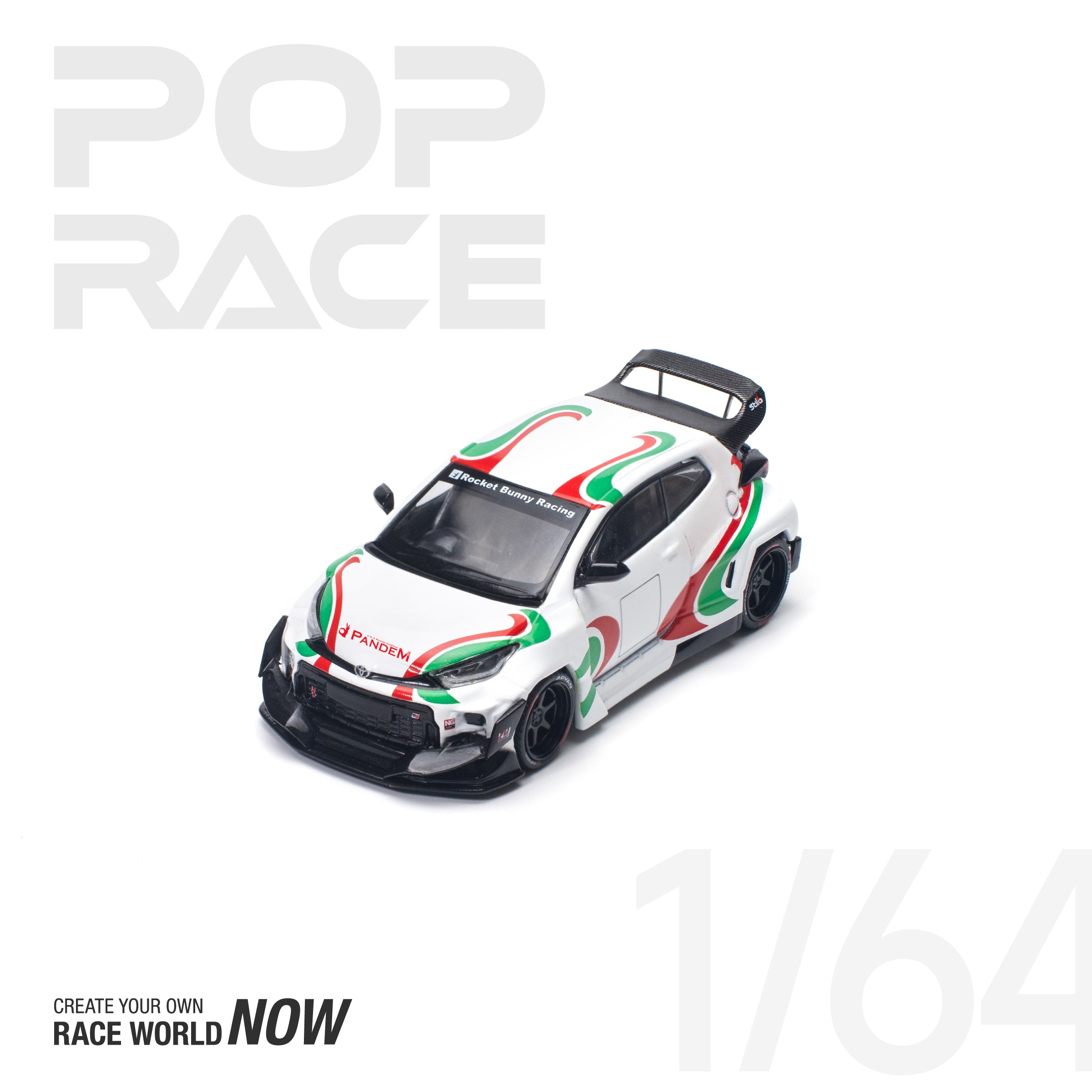 PANDEM GR YARIS RALLY LIVERY 1/64
