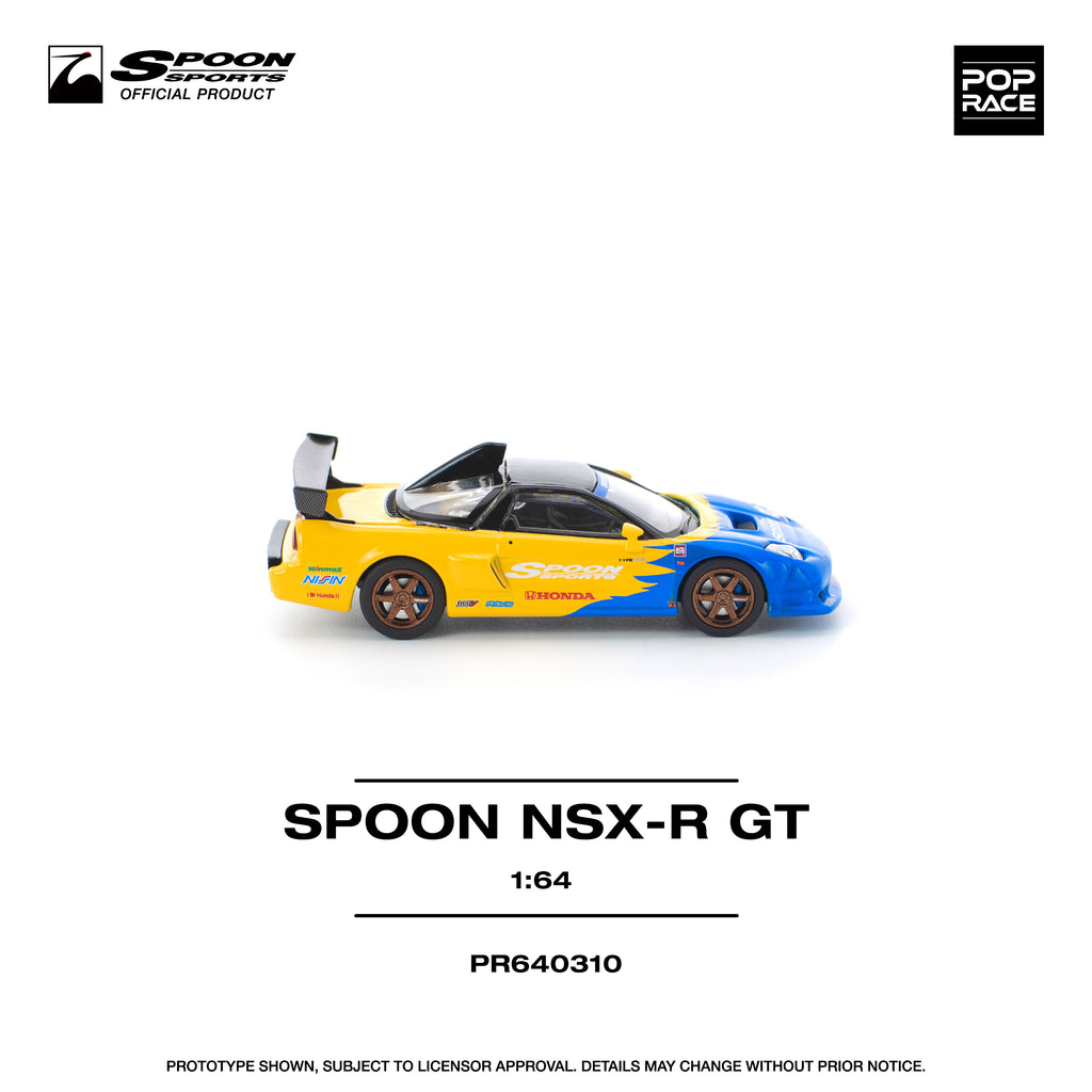 POP RACE 1/64 SPOON SPORTS NSX-R GT NA2