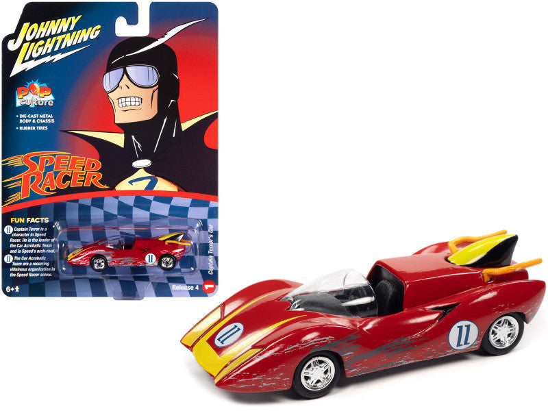 JOHNNY LIGHTNING 1/64 CAPTAIN TERRORS CAR SPEED RACER